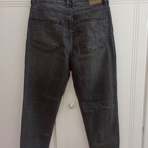 Pull & Bear black elastic jeans like new, size XL 42 14