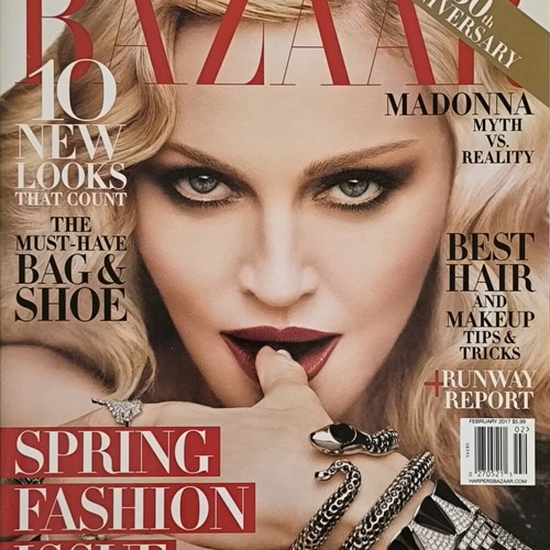 Harper's Bazaar USA 150th Anniversary Madonna Issue like new