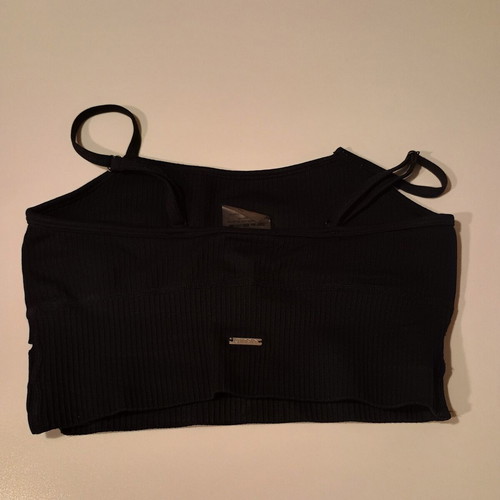 Aim'n women's sports bra like new, adjustable straps, black, size M