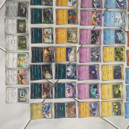 Pokemon cards set White Flair, 62 common and uncommon