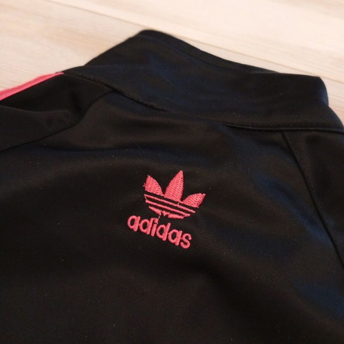 Adidas children's jacket large, black and pink