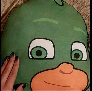 Μαξιλαρι παιδικο PJ masks πρασινο πιτζαμοηρωες