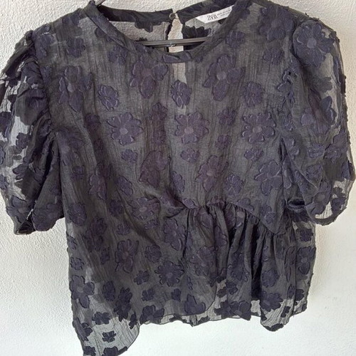Saint Clair Zara Black Blouse XL like new