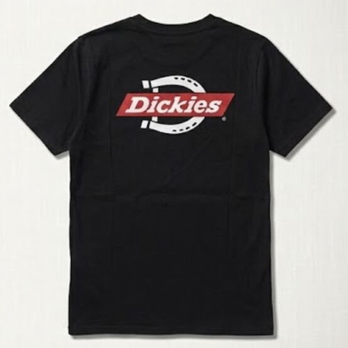 Dickies black T-shirt size M with logo front and back