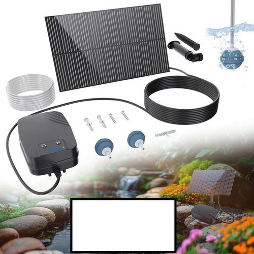 Biling solar aerator for pond 4 W, 2200 mAh, 2 outlets