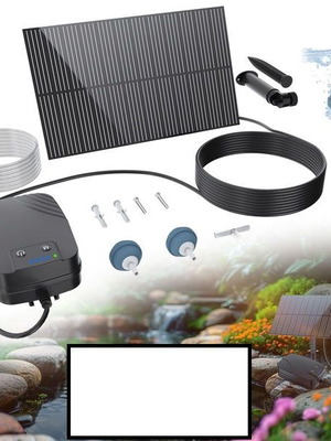 Biling solar aerator for pond 4 W, 2200 mAh, 2 outlets