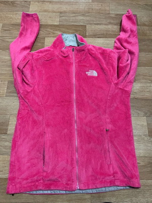 The North Face women's pink Polartec jacket like new, size M