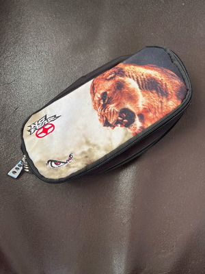 No Fear Barrel Pencil Case like new with three compartments