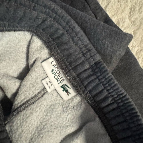Lacoste tracksuit XL like new, dark gray
