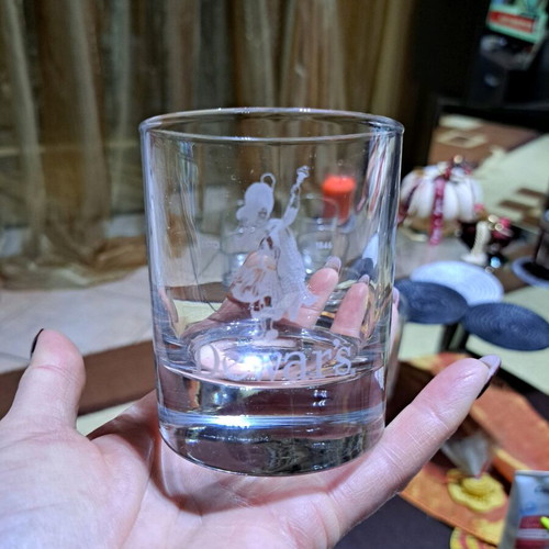 Dewar's whiskey glasses new, set of 6 pieces