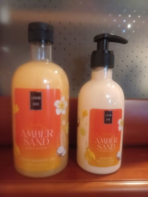 Amber Sand αφρόλουτρο και λοσιόν σώματος