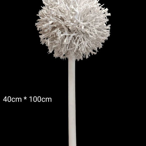 Wooden decorative tree with hanging craft display