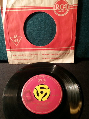 Mario Lanza Recondita Armonia 7" μεταχειρισμένο, κλασσική