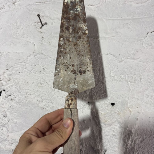 Large old trowel