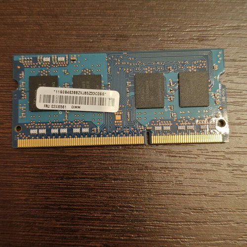 SK Hynix DDR3L 4GB 1600MHz RAM memory used