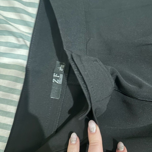 Black pants new, size S with zipper and velcro