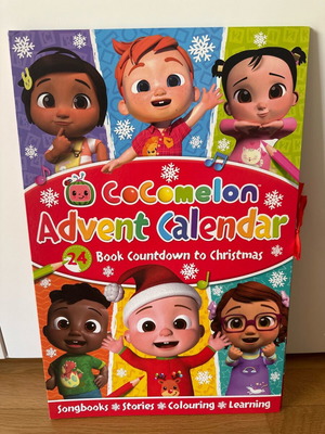 Cocomelon Advent Calendar new, book countdown to Christmas
