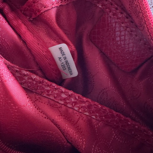 Michael Kors cosmetic case new, limited edition, vintage red