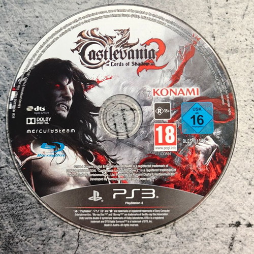 Castlevania Lords of Shadow 2 PS3 game used
