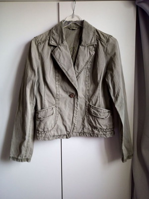 Camaro women's jacket XL used, 100% cotton, khaki