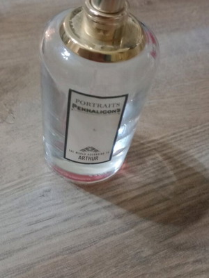 Portraits Penhaligons The World According To Arthur perfume bottle used, empty 75 ml