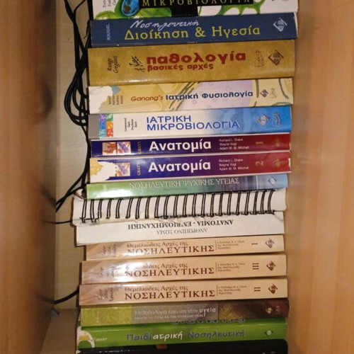 Nursing and Medical Books used, school collection