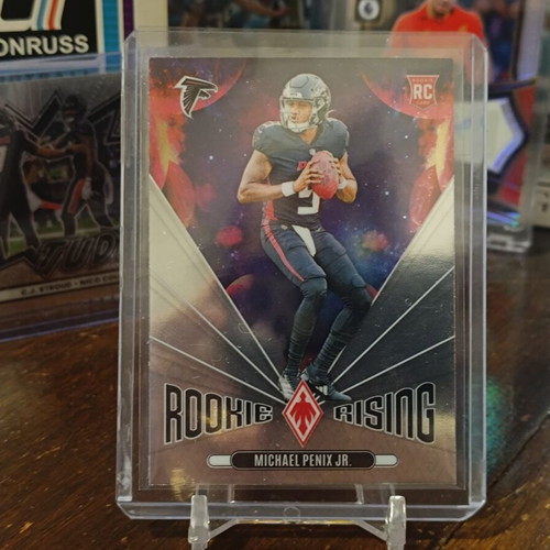 2024 Panini Phoenix Michael Penix Jr. Rookie Rising card #RR-MPJ