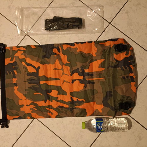 Waterproof bag 30 liters new with straps and external pocket