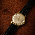 Oriosa Swiss 1970 gold plated men's mechanical watch used