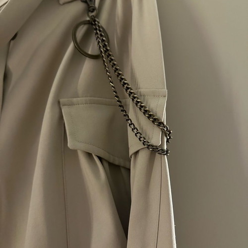 Gizia skirt new, beige, sizes L and XL with straps