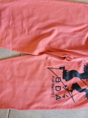 Body Action leggings orange like new, small