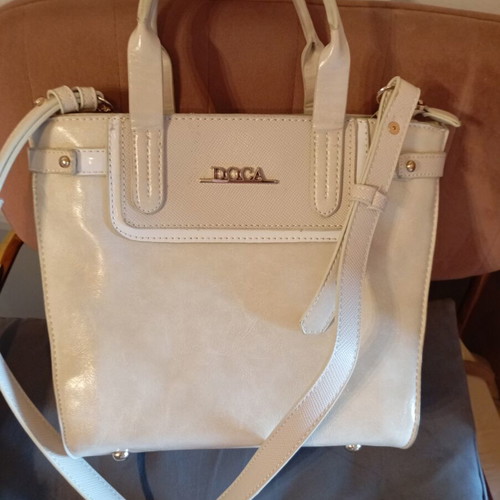Doca crossbody bag like new, beige, summer style