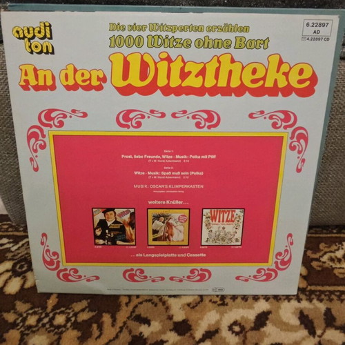 Vinyl record used, German, good condition