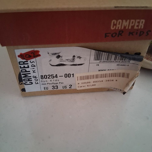 Camper kids sandals like new, size 33, white