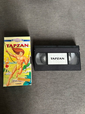 Tarzan VHS used, dubbed animated movie