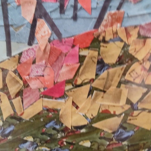 Two collages by Mimis Fotopoulos like new