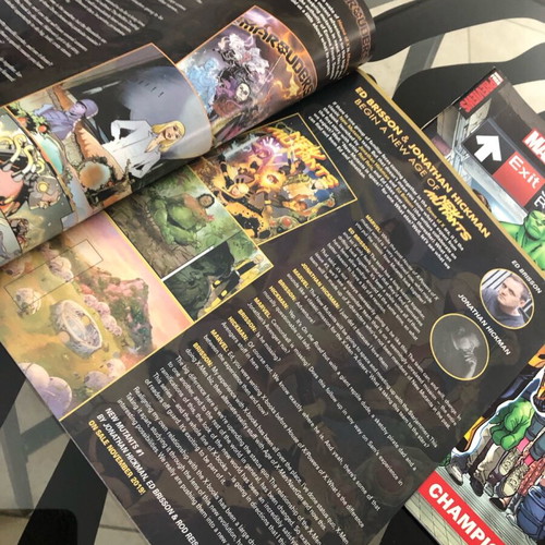 Marvel Now + Universe set of 3 used catalogues with Champions, War of the Realms, X-Men Krakoa