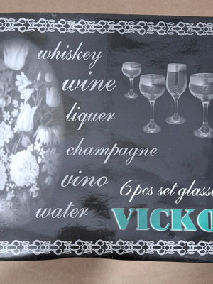 Water glass set new