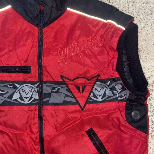 Dainese Motorcycle Vest Made In Italy Size 48 Medium Like New