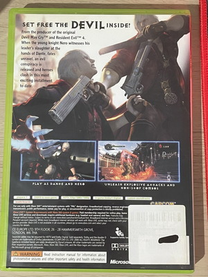 Devil May Cry 4 Xbox 360 game