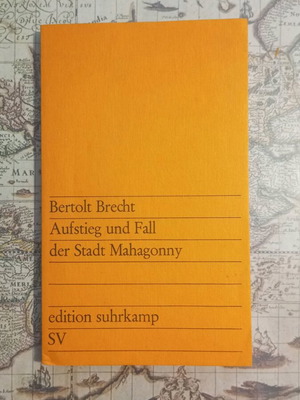 Aufstieg und Fall der Stadt Mahagonny by Bertolt Brecht like new, German