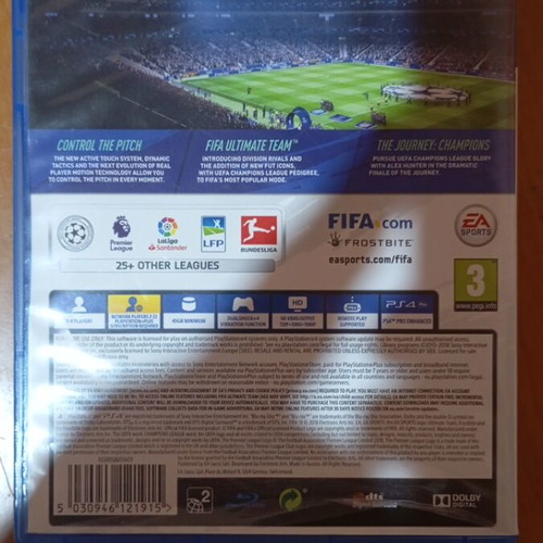 PlayStation 4 FIFA 19 game used with Greek teams