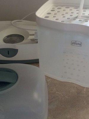 Chicco Baby Sterilizer used, large capacity, fast steam