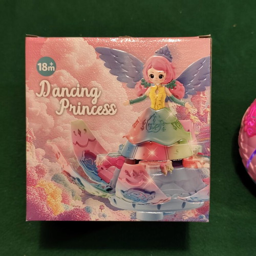 Dancing Princess interactive toy with LED lights and music