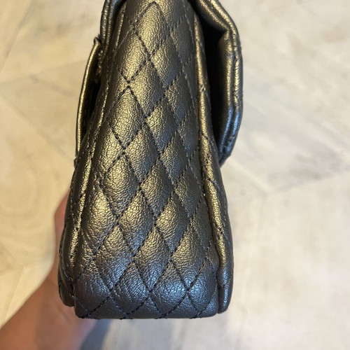 Elena Athanasiou bag new, grey, vegan leather with extra strap