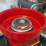 Cotton candy machine used