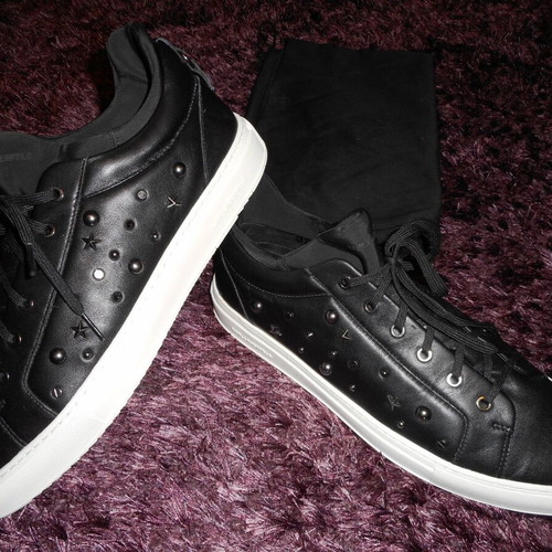 Karl Lagerfeld Kupsole Eclipse Stud Lace Sneakers black new size 46