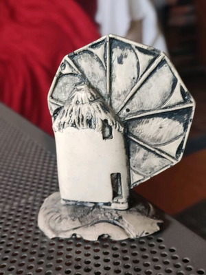 Decorative windmill handmade like new