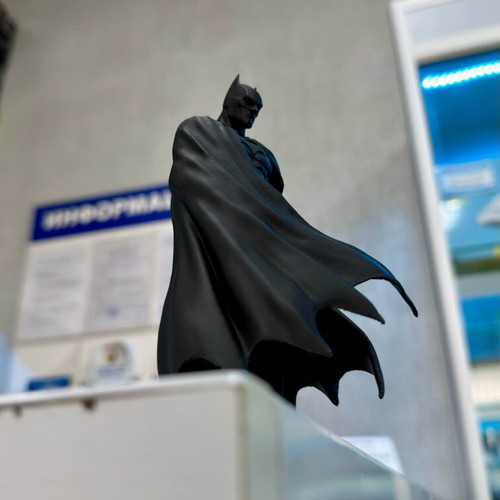 Batman figure 3D printed new, handmade black