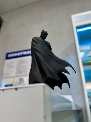 Batman figure 3D printed new, handmade black